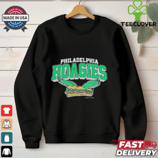 Philadelphia Eagles Philly Hoagies Cracked Bell T Shirts