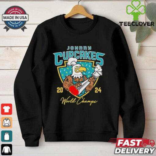 Philadelphia Eagles Philly Johnny Cupcakes Bird World Champs Super Bowl 2024 T shirts