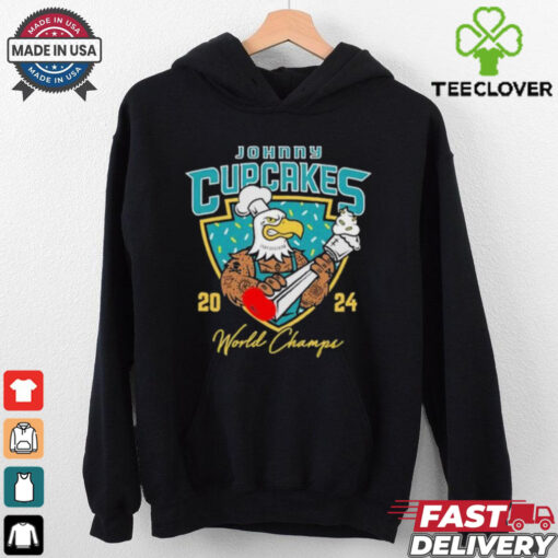 Philadelphia Eagles Philly Johnny Cupcakes Bird World Champs Super Bowl 2024 T shirts