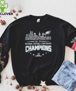 Philadelphia Eagles Player Names 2022 2023 National Football Conference Champions Shirt