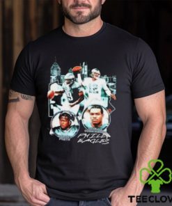 Philadelphia Eagles Qb Line Up Graphic Shirt