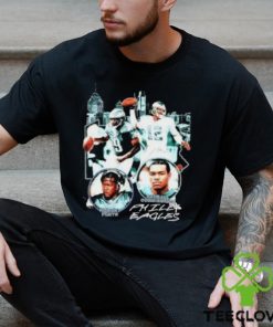 Philadelphia Eagles Qb Line Up Graphic Shirt