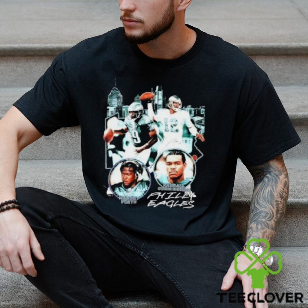 Philadelphia Eagles Qb Line Up Graphic Shirt Philadelphia Eagles Qb Line Up Graphic Shirt