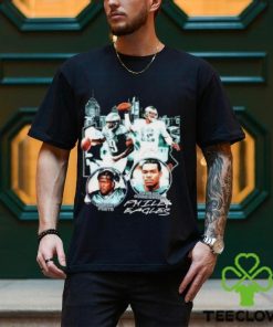 Philadelphia Eagles Qb Line Up Graphic Shirt