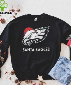 Philadelphia Eagles Santa Eagles NFL Logo Christmas Shirt