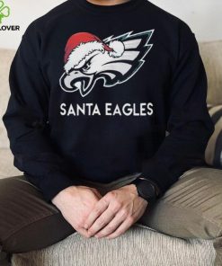 Philadelphia Eagles Santa Eagles NFL Logo Christmas Shirt