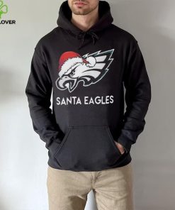 Philadelphia Eagles Santa Eagles NFL Logo Christmas Shirt