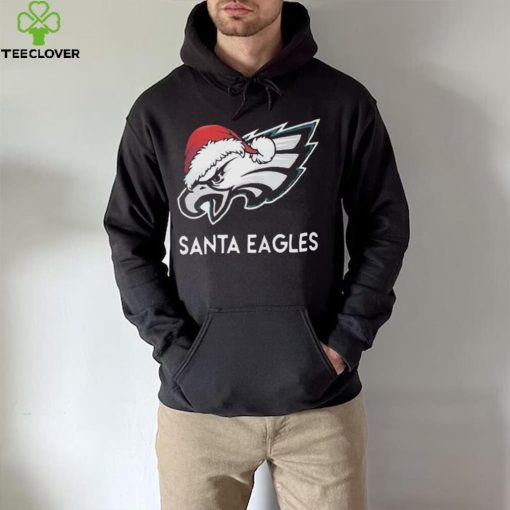 Philadelphia Eagles Santa Eagles NFL Logo Christmas Shirt