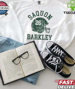 Philadelphia Eagles Saquon Barkley helmet shirt