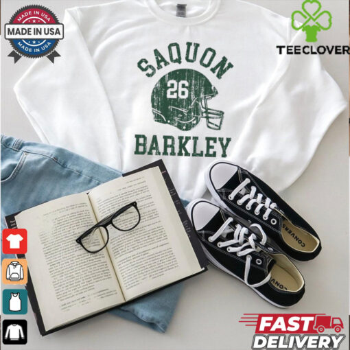 Philadelphia Eagles Saquon Barkley helmet hoodie, sweater, longsleeve, shirt v-neck, t-shirt