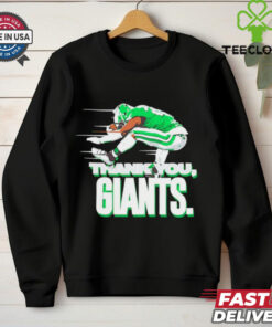 Philadelphia Eagles Saquon Barkley thank you Giants shirt