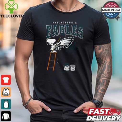 Philadelphia Eagles Snoopy Painting Shirt