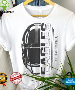 Philadelphia Eagles Starter Half Helmet Logo T Shirt