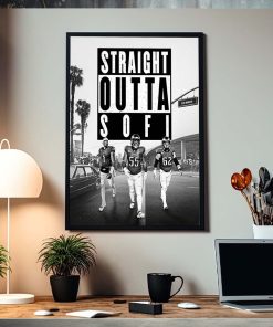 Philadelphia Eagles Straight Outta Sofi Home Decor Poster Canvas