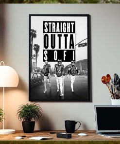 Philadelphia Eagles Straight Outta Sofi Home Decor Poster Canvas