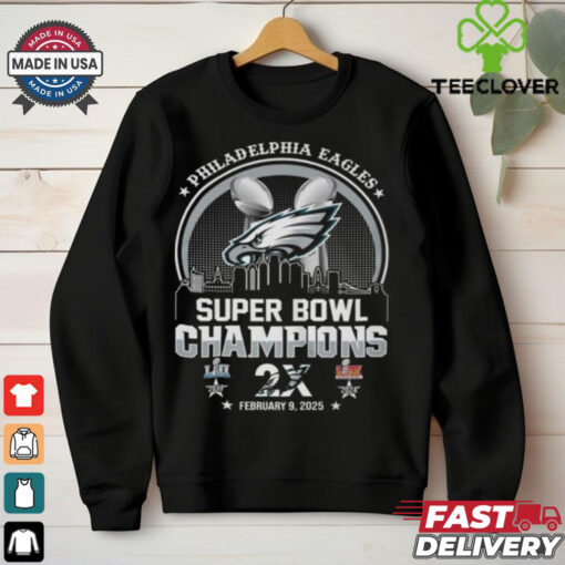 Philadelphia Eagles Super Bowl Champions 2025 T Shirt
