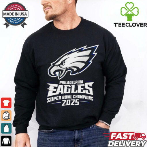 Philadelphia Eagles Super Bowl Champions ’25 logo shirt