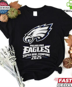 Philadelphia Eagles Super Bowl Champions ’25 logo shirt