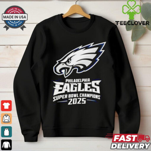 Philadelphia Eagles Super Bowl Champions ’25 logo shirt