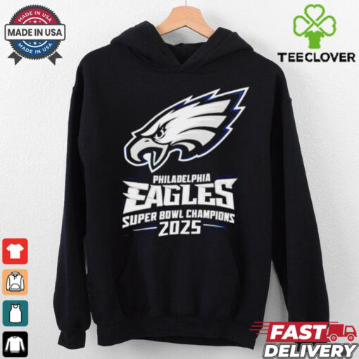 Philadelphia Eagles Super Bowl Champions ’25 logo shirt