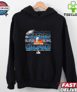 Philadelphia Eagles Super Bowl LIX 2025 Champions shirt