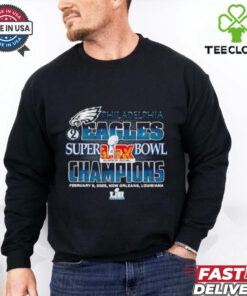 Philadelphia Eagles Super Bowl LIX 2025 Champions shirt