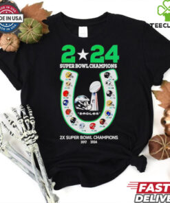 Philadelphia Eagles Super Bowl LIX Champions 2024 shirt