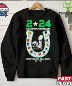 Philadelphia Eagles Super Bowl LIX Champions 2024 shirt