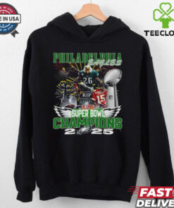 Philadelphia Eagles Super Bowl LIX Champions 2025 T Shirt