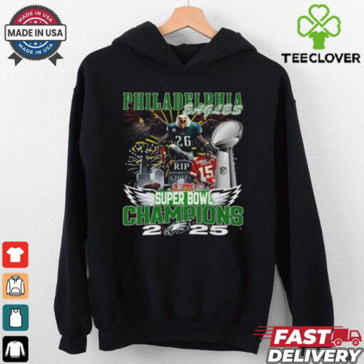 Philadelphia Eagles Super Bowl LIX Champions 2025 T Shirt