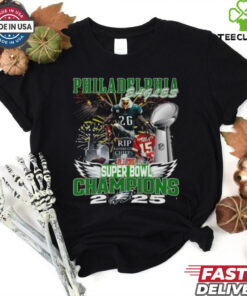 Philadelphia Eagles Super Bowl LIX Champions 2025 T Shirt