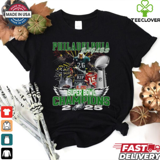 Philadelphia Eagles Super Bowl LIX Champions 2025 T Shirt