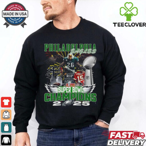 Philadelphia Eagles Super Bowl LIX Champions 2025 T Shirt