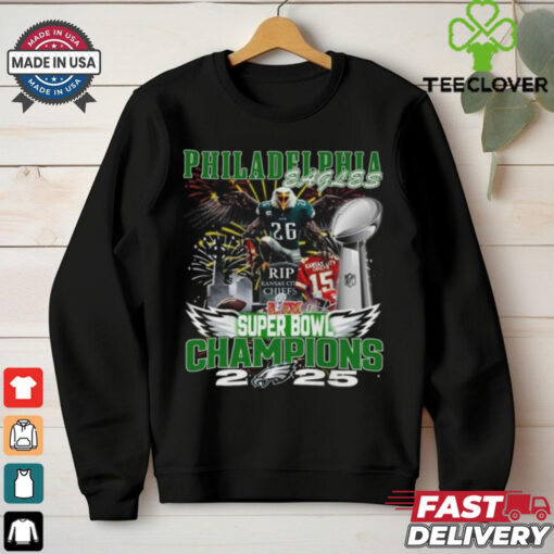 Philadelphia Eagles Super Bowl LIX Champions 2025 T Shirt