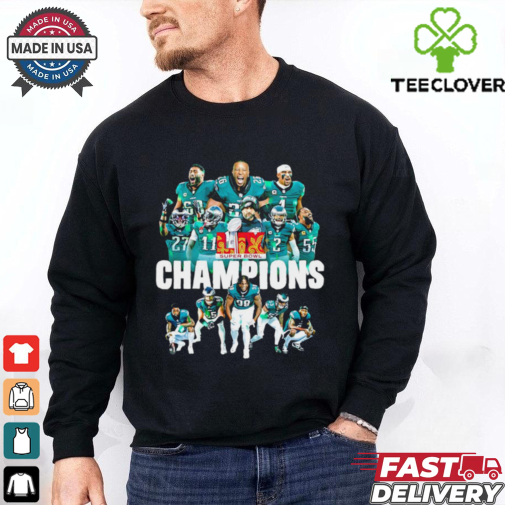 Philadelphia Eagles Super Bowl LIX Champions 2025 vintage shirt Philadelphia Eagles Super Bowl LIX Champions 2025 vintage shirt