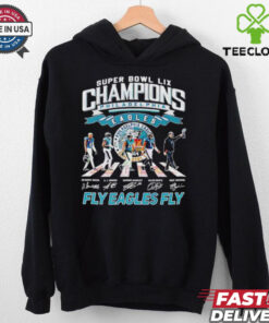 Philadelphia Eagles Super Bowl LIX Champions Abbey Road Fly Eagles Fly shirt
