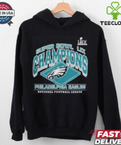 Philadelphia Eagles Super Bowl LIX Champions Historic Win Logo T Shirt