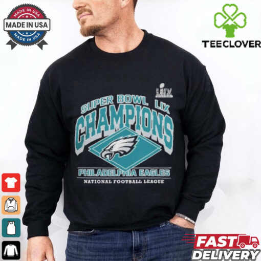 Philadelphia Eagles Super Bowl LIX Champions Historic Win Logo T Shirt