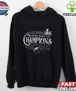 Philadelphia Eagles Super Bowl LIX Champions Personalized T Shirt