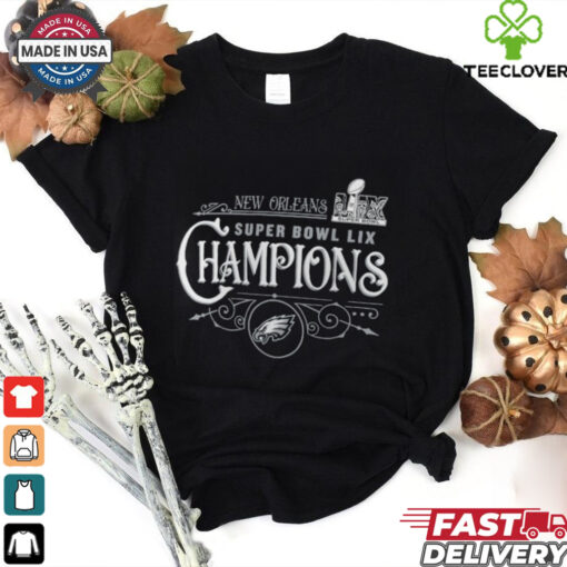 Philadelphia Eagles Super Bowl LIX Champions Personalized T Shirt