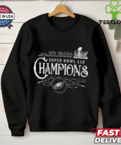 Philadelphia Eagles Super Bowl LIX Champions Personalized T Shirt