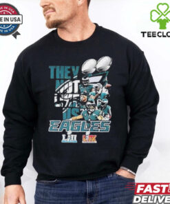 Philadelphia Eagles Super Bowl LIX Champions They Not Like Us shirt