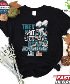 Philadelphia Eagles Super Bowl LIX Champions They Not Like Us shirt