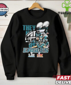 Philadelphia Eagles Super Bowl LIX Champions They Not Like Us shirt