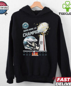 Philadelphia Eagles Super Bowl LIX Champions Trophy Shirt