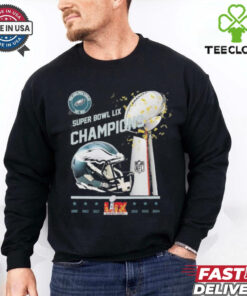 Philadelphia Eagles Super Bowl LIX Champions Trophy Shirt