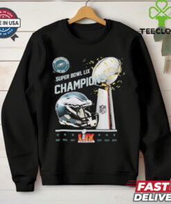Philadelphia Eagles Super Bowl LIX Champions Trophy Shirt