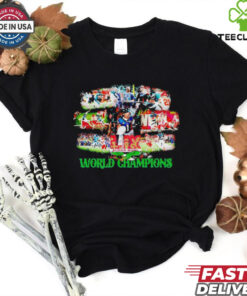 Philadelphia Eagles Super Bowl LIX world champions moment shirt