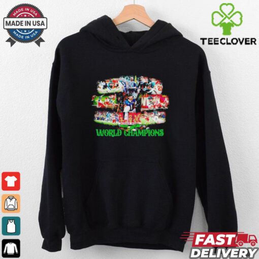 Philadelphia Eagles Super Bowl LIX world champions moment shirt