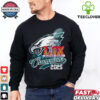 Super Bowl LIX 2024 2025 Champions Philadelphia Eagles Team Player Winner T Shirt